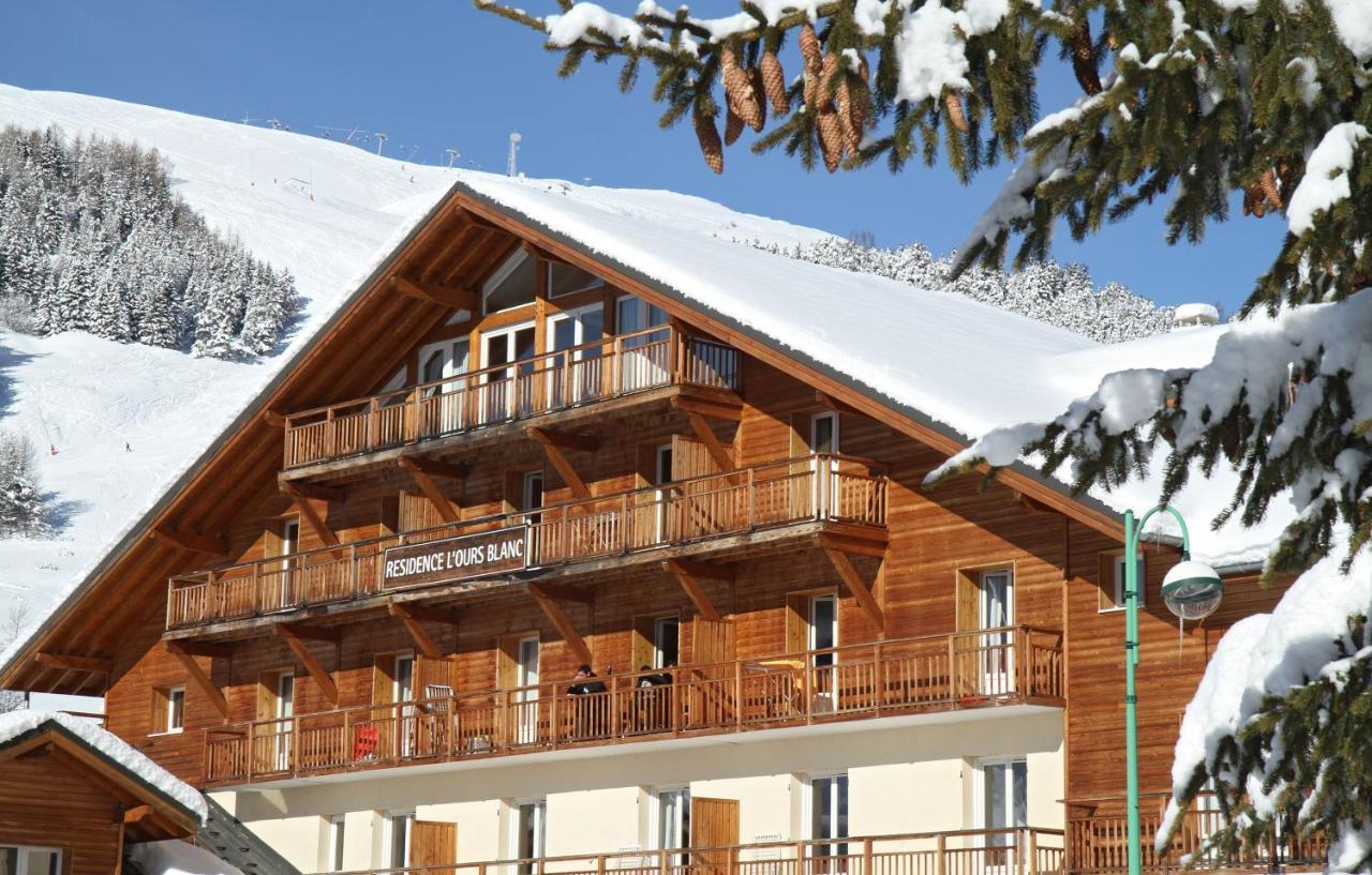 Résidence Odalys L'Ours Blanc Les Deux Alpes Exterior foto