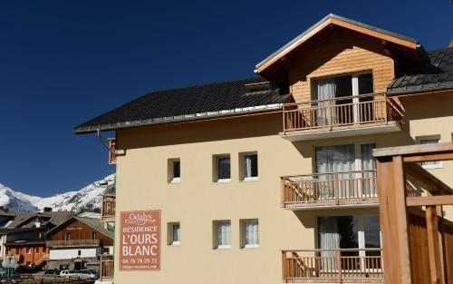 Résidence Odalys L'Ours Blanc Les Deux Alpes Exterior foto