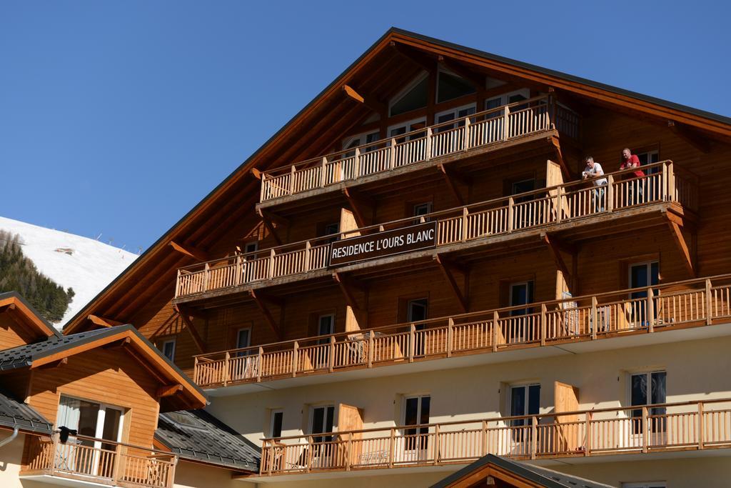 Résidence Odalys L'Ours Blanc Les Deux Alpes Exterior foto